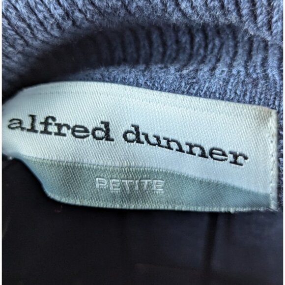 Vintage Women's Small/Petite Alfred Dunner Embroidered Floral Turtleneck Sweater - Picture 11 of 14